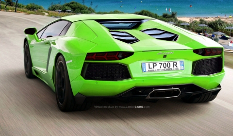 Render 2013 Lamborghini Aventador Roadster by LamboCars