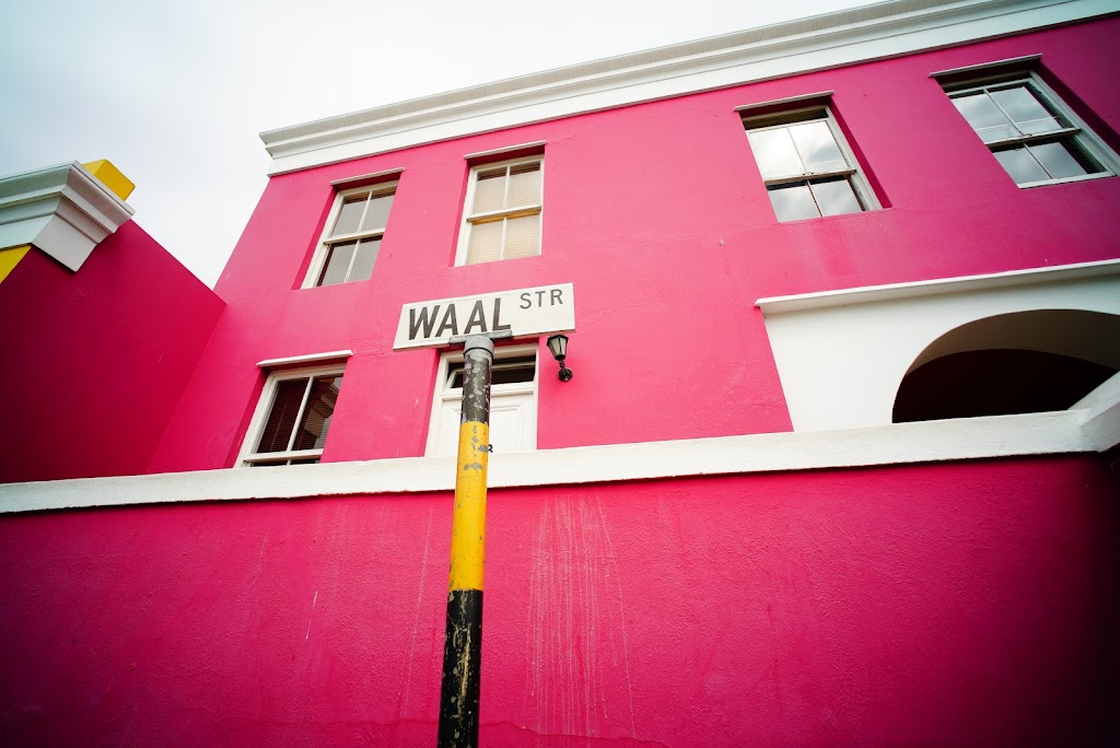 Bo Kaap colorful neighborhood in Cape Town