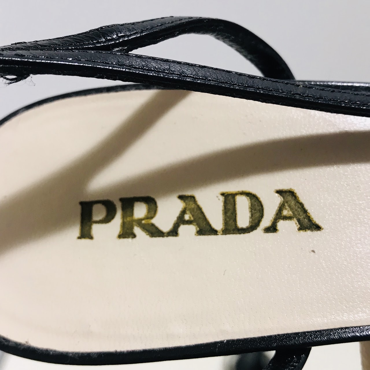 Prada Leather Mules