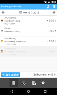 Projektron BCS-App 2 Screenshots 1