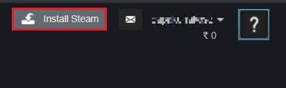 บนเว็บไซต์ทางการ คลิกที่ ติดตั้ง Steam|  แก้ไข Steam Workshop ไม่ดาวน์โหลด Mods