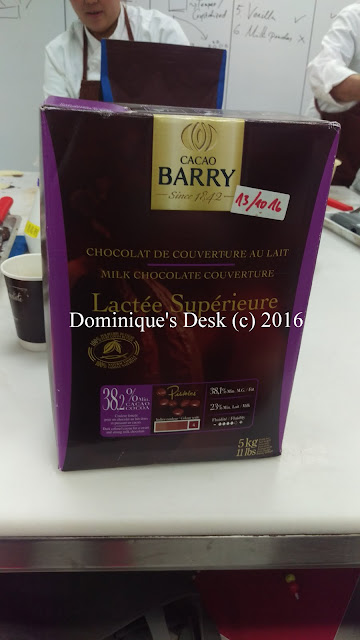 The Dark chocolate that we used
