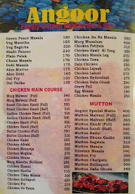 Angoor Family Garden Restaurant menu 7