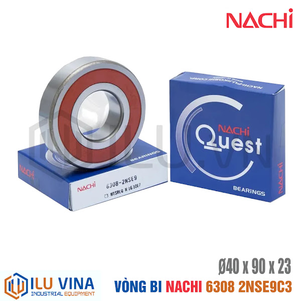 6308-ZZEC3 - Vòng bi, Bạc đạn, Bearing  Nachi 6308-ZZEC3