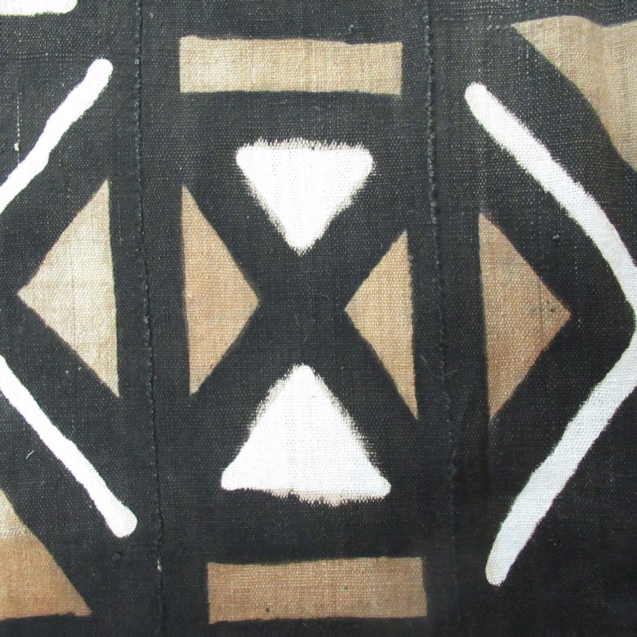 Mud Cloth Textile Pair