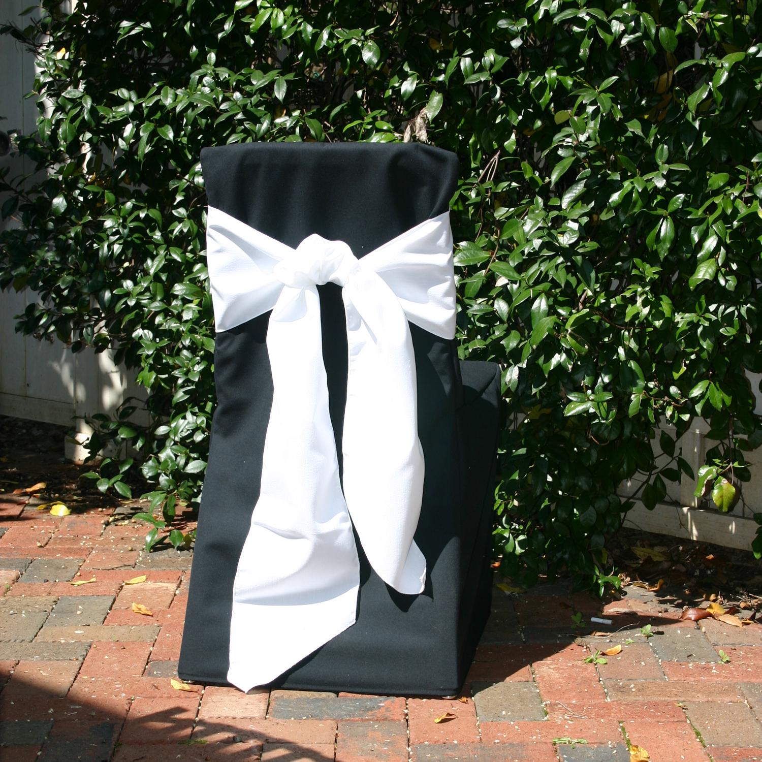 wedding chair sash