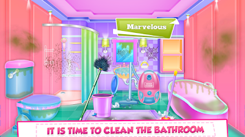 Bathroom Cleaning Time Screenshot