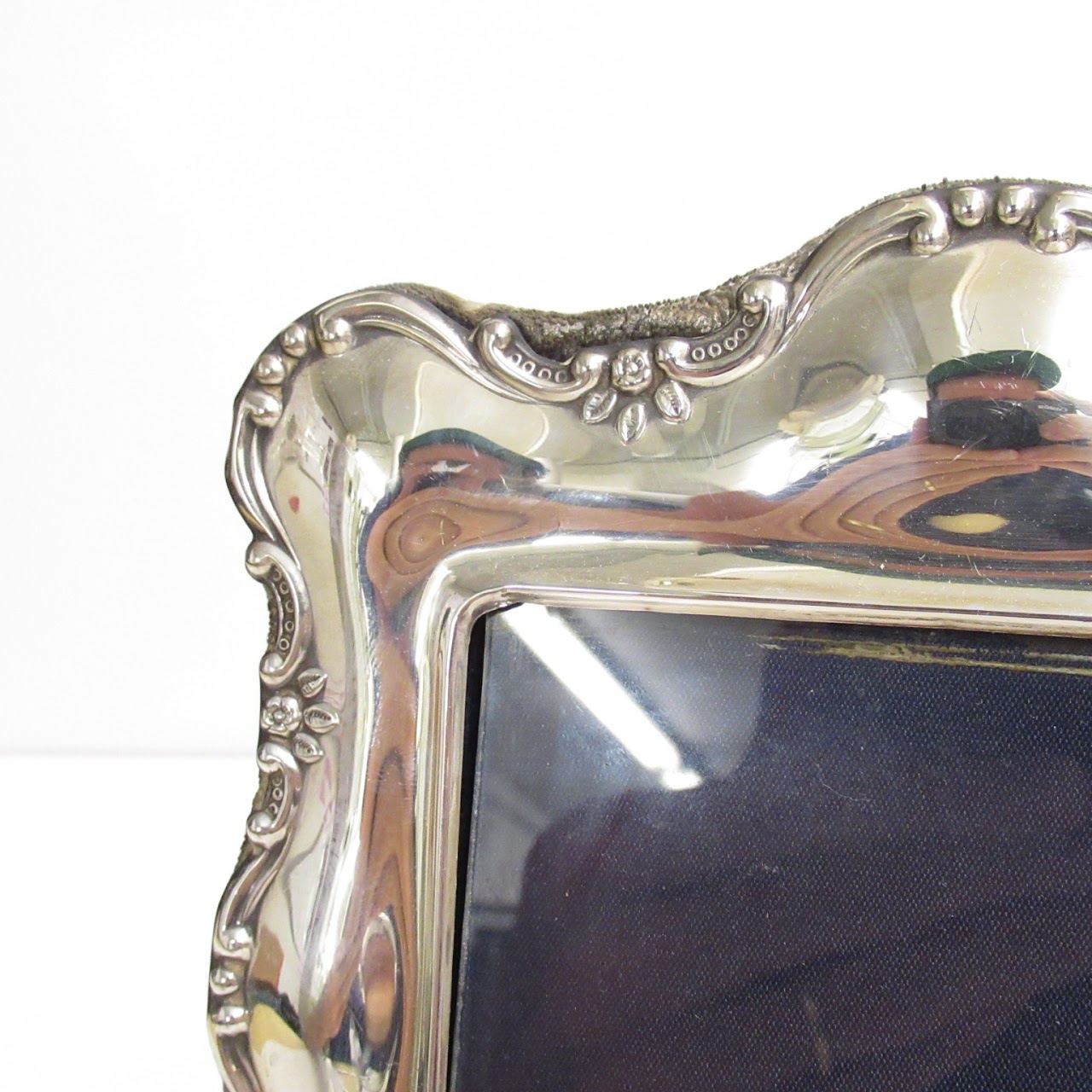 Sterling Silver Repousse Frame Trio