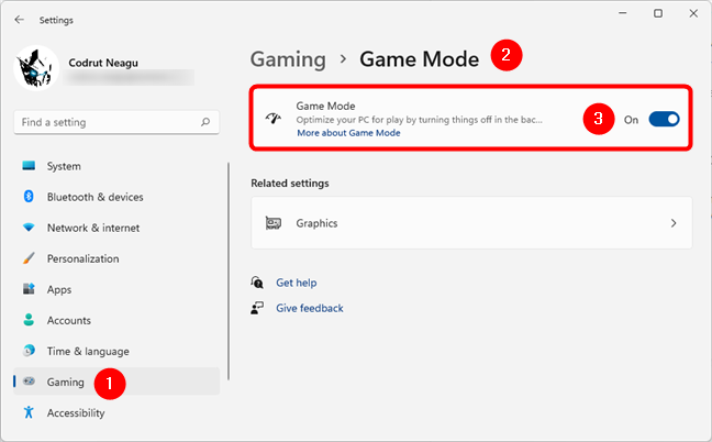 Comment activer le mode jeu dans Windows 11