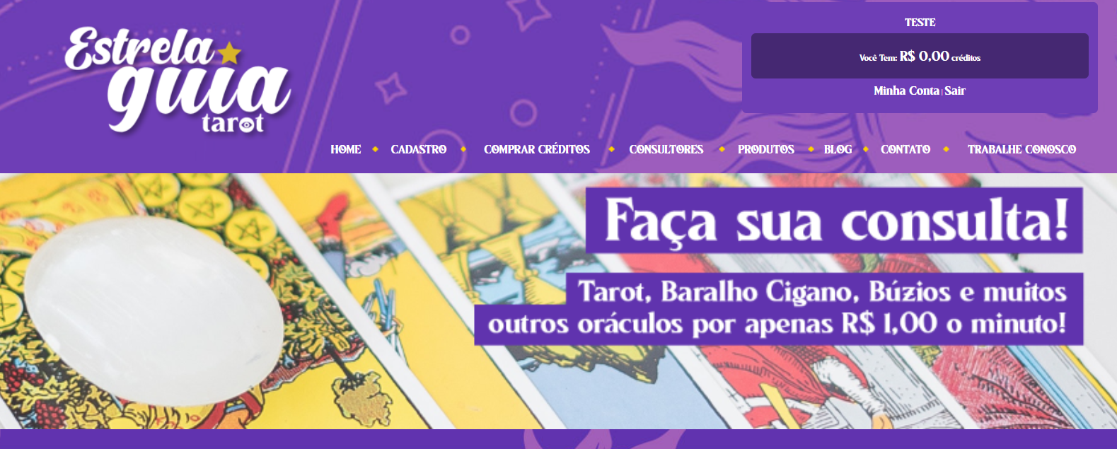 Cartas, Búzios e Tarot - Guia Tarot