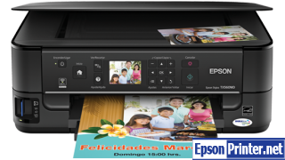 Reset Epson TX560WD printer with Resetter program