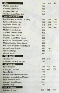The Cross- Road Food Hub menu 2