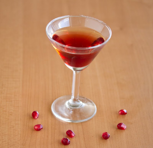 pomegranate martini