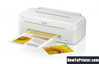 Reset Epson ME-32 printer by Resetter program