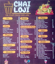 Chai Loji menu 1