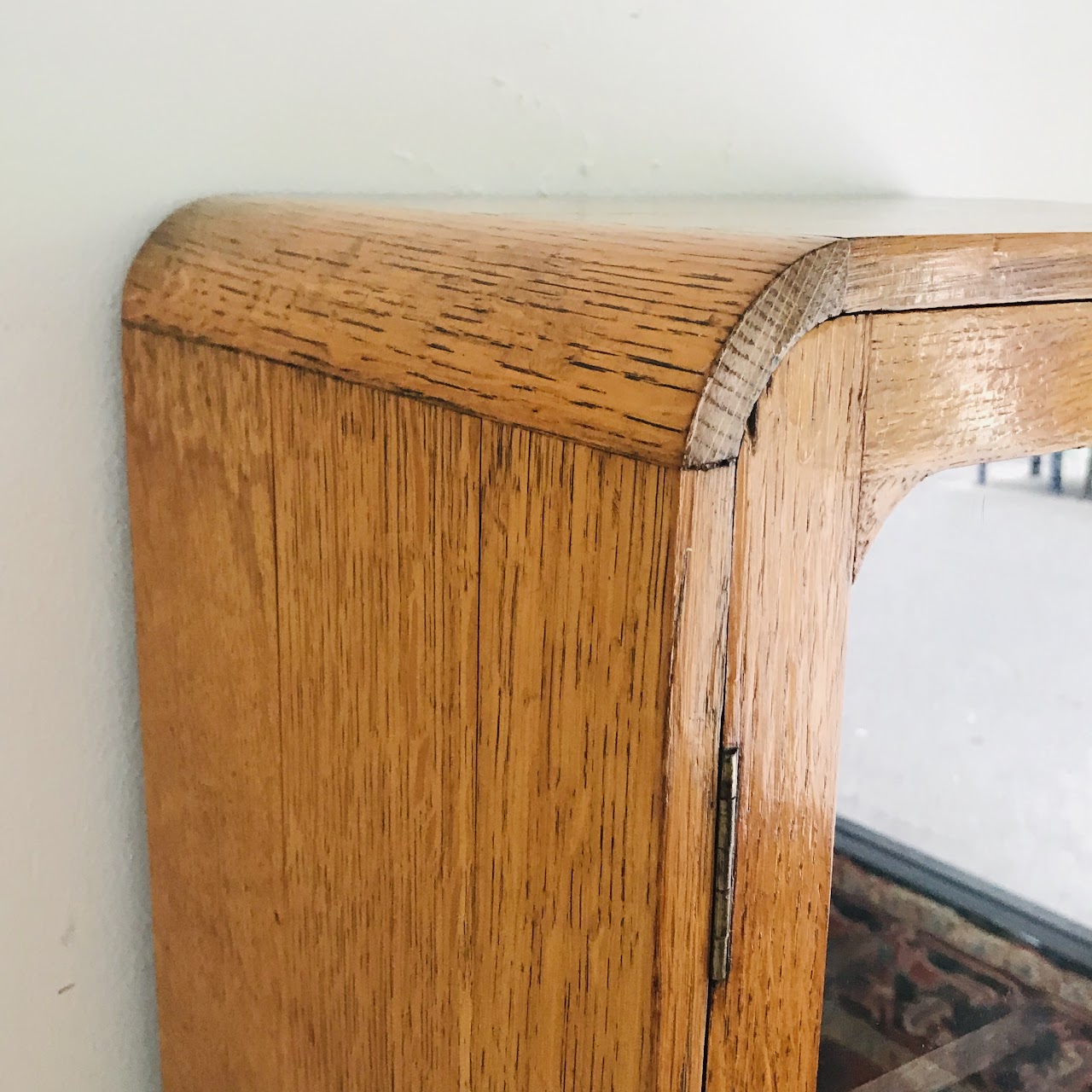 Oak Two Door Cabinet