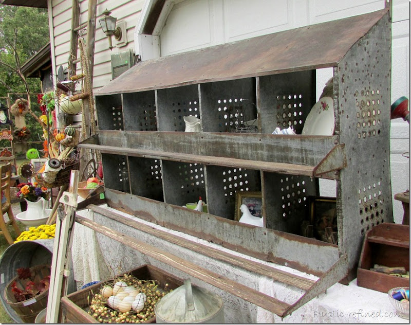 Salvaged chicken feeder