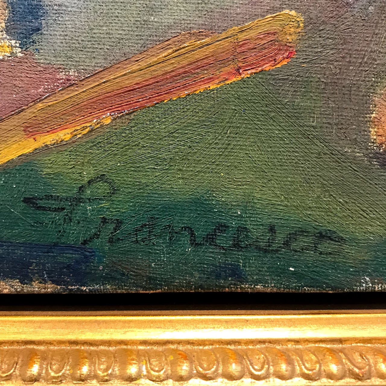 Francesco Signed Oil Painting