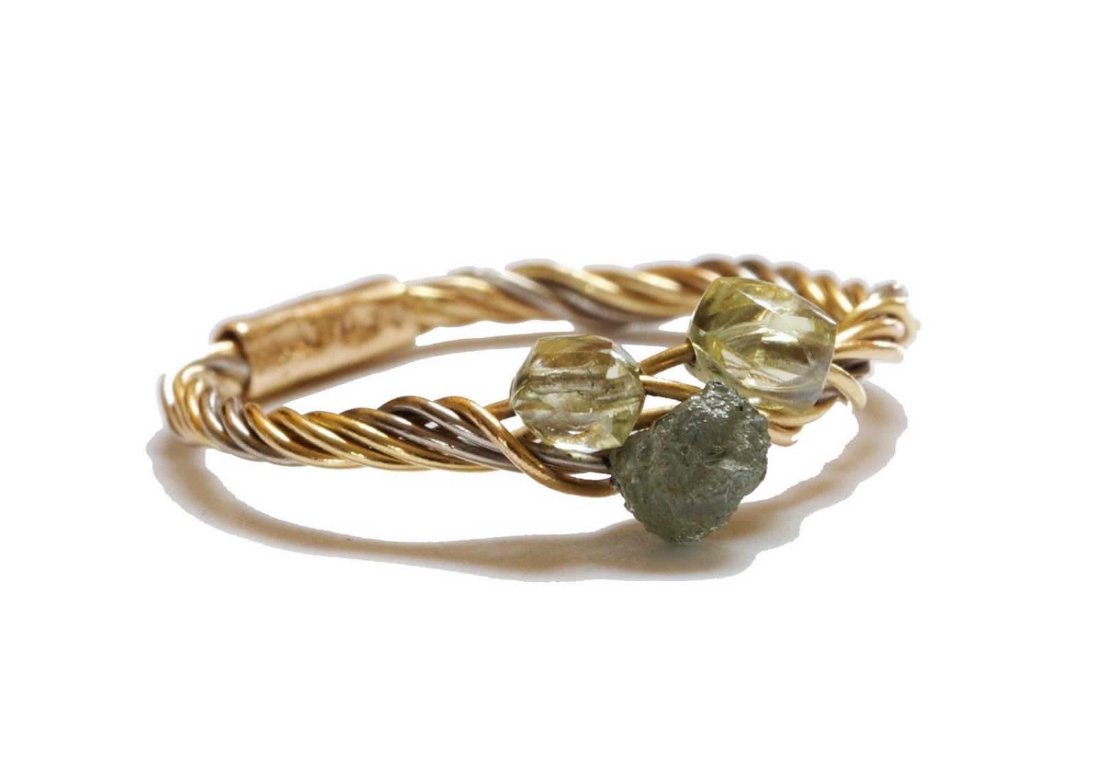 Oro Verde gold ring, 18 k,