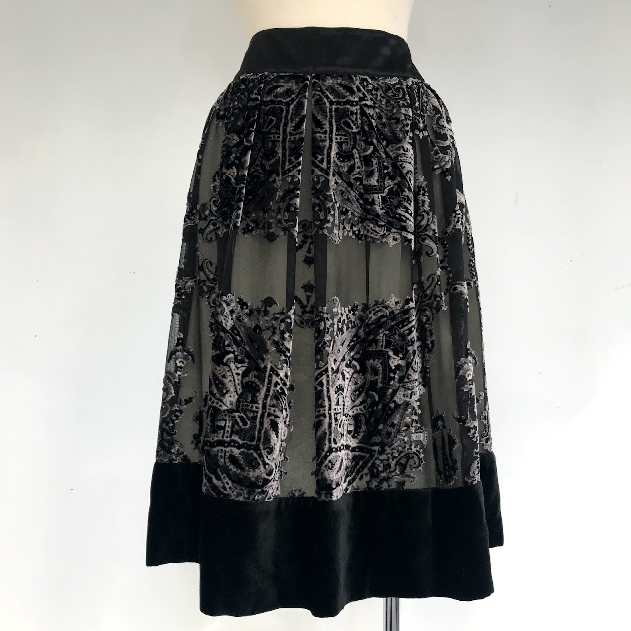 Etro Velvet Skirt