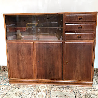 Mid-Century Teak Bar Cabinet