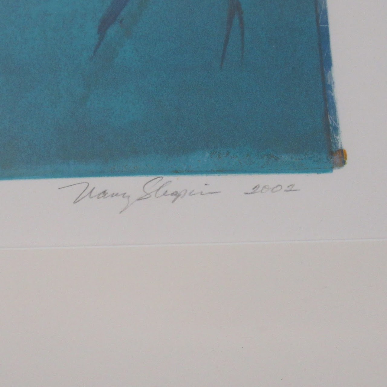 Mary Shapiro Monoprint Aquatint