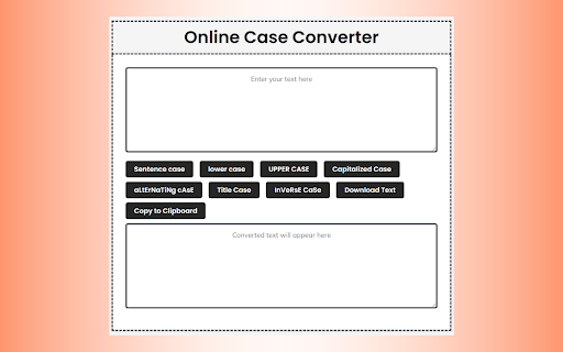 Case Converter Tool