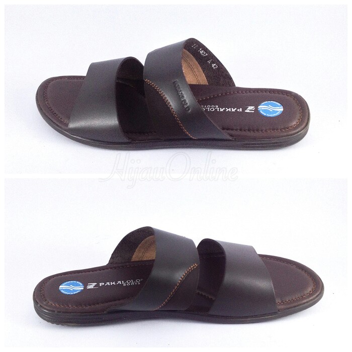 IPUNG SEDAYU STORE sandal  kulit pakalolo  pria  original