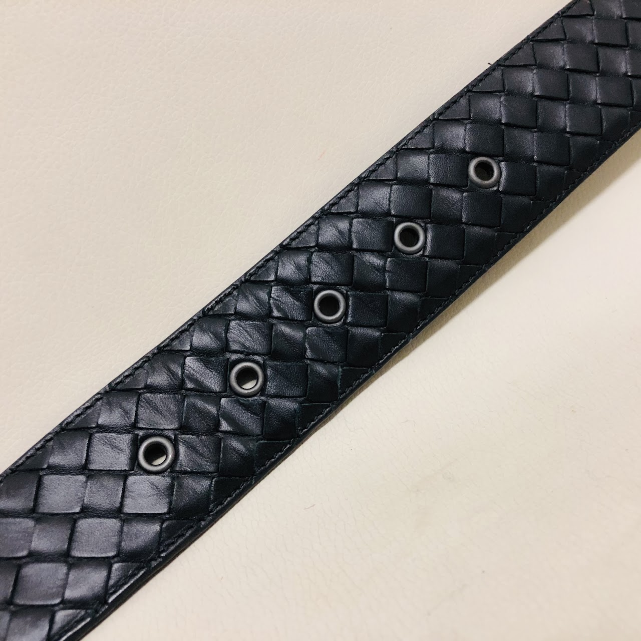 Bottega Veneta Woven Leather Belt