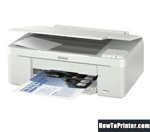 Reset Epson ME-320 printer with Resetter program