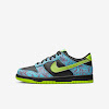 gs dunk low se multicolor/black/baltic blue/volt