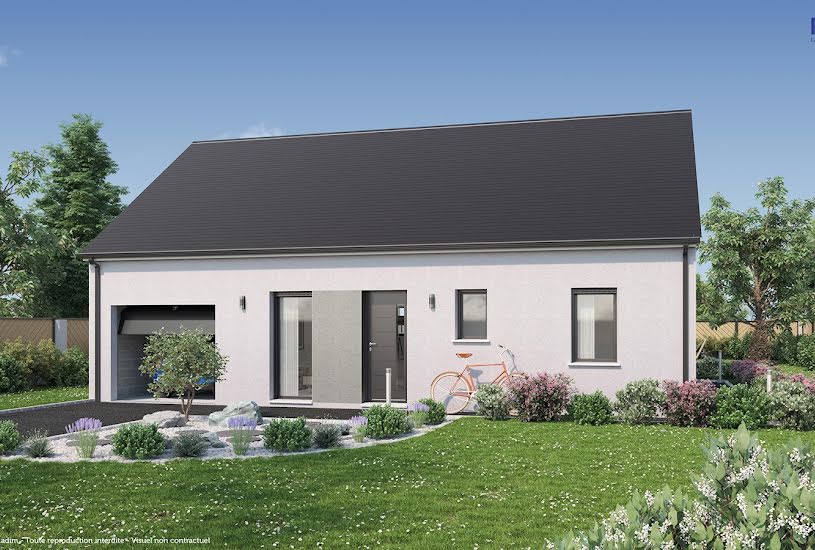  Vente Terrain + Maison - Terrain : 514m² - Maison : 75m² à Azay-le-Rideau (37190) 