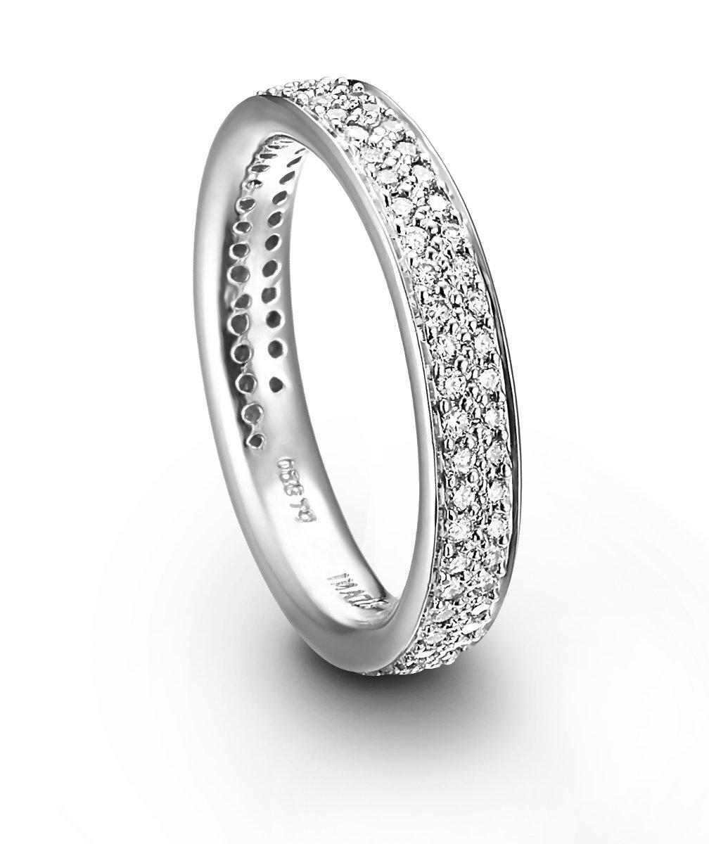 Ritani platinum wedding band