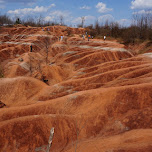 Cheltenham Badlands in Ontario, Canada in Caledon, Canada 