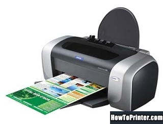 Reset Epson C68 printer with Resetter program