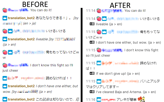 Twitch translation bot beautifier Preview image 0