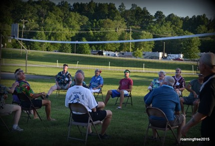 Folding chair volleyball