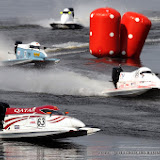 The race for the UIM F4 H2O Grand Prix of Ukraine.