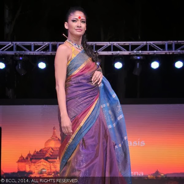 Carol Gracias during Karnataka Fashion Week, held in Bangalore. 