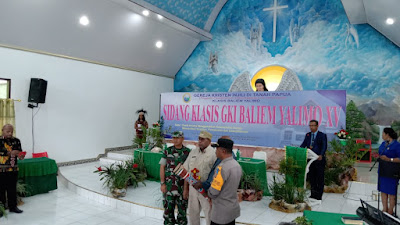 Kasdim 1702/JWY Hadiri Sidang Klasis GKI Baliem Yalimo Ke-XV