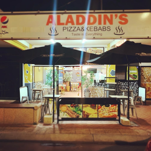 Aladdin's Pizza &kebabs logo