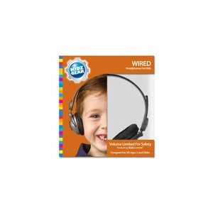  Kidz Gear Wired Headphones For Kids - Gray