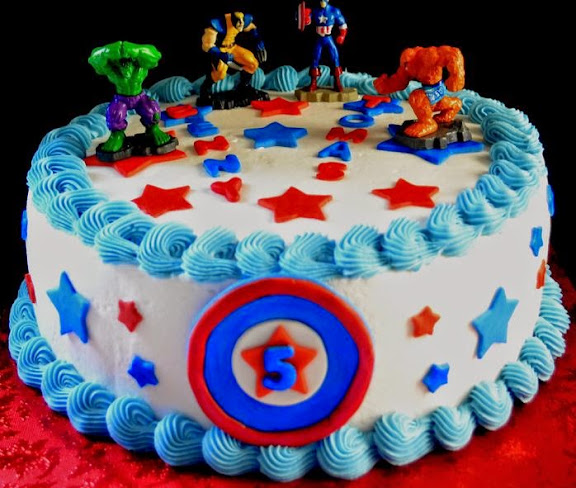 Avengers Birthday Cakes