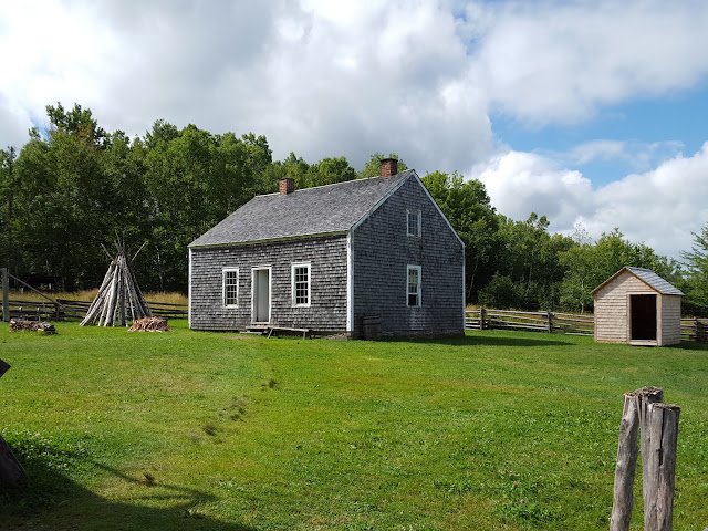  Well-tended blacksmith building (1874). From Acadian History Comes Alive in a New Brunswick Village 