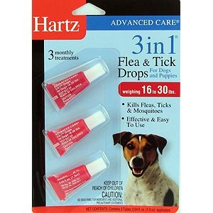  Hartz UltraGuard Flea & Tick Drops For Dogs