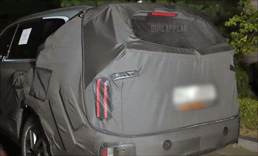 2023 Kia Telluride First Spy Shots Burlappcar