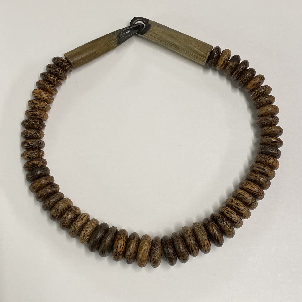 (After) Catherine Noll Wooden Bead Necklace