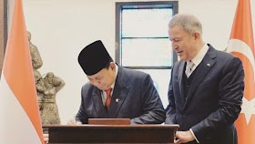 Panglima TNI dan Singapura Bahas Latmil, Prabowo ke Turki