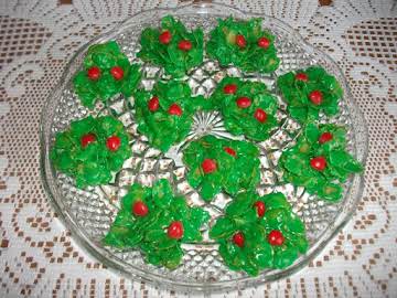 Holly Berry Cookies