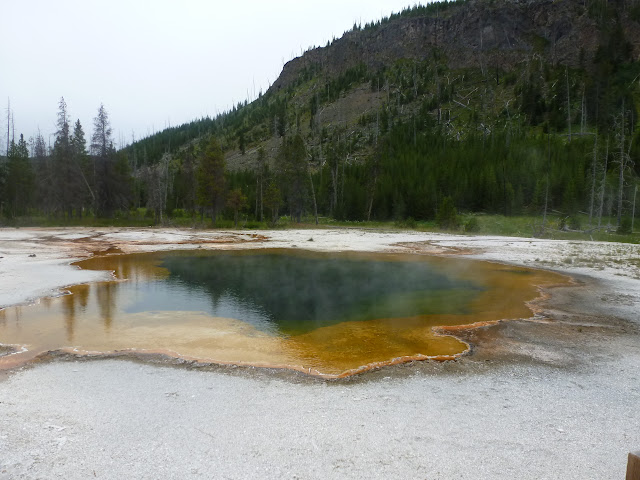 Valle Hayden. Mud Vulcano y Sulphur Caldron. Black Sand Basin.  13 de Julio. - LAS ROCOSAS DE CANADA. YELLOWSTONE Y GRAND TETON. (40)